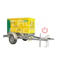 Дизельный генератор MitsuDiesel МД АД-20С-Т400-1РКМ29 в шумозащитном кожухе на шасси